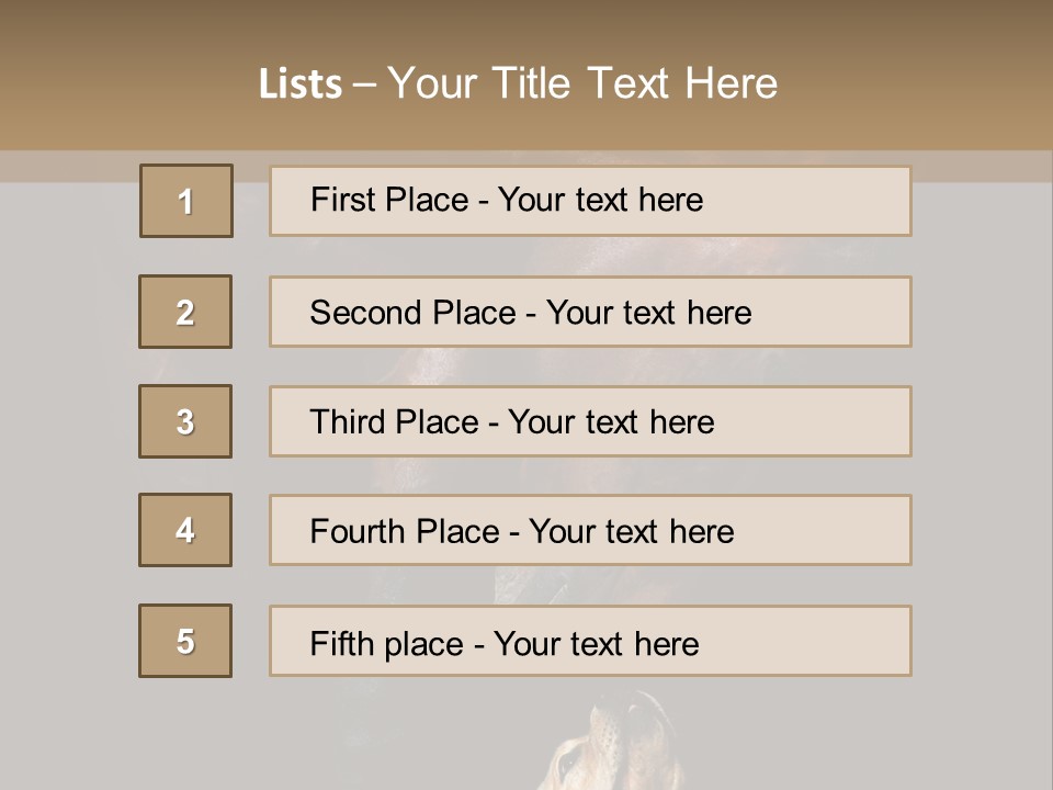A Horse And A Dog Are In Front Of A Dark Background PowerPoint Template