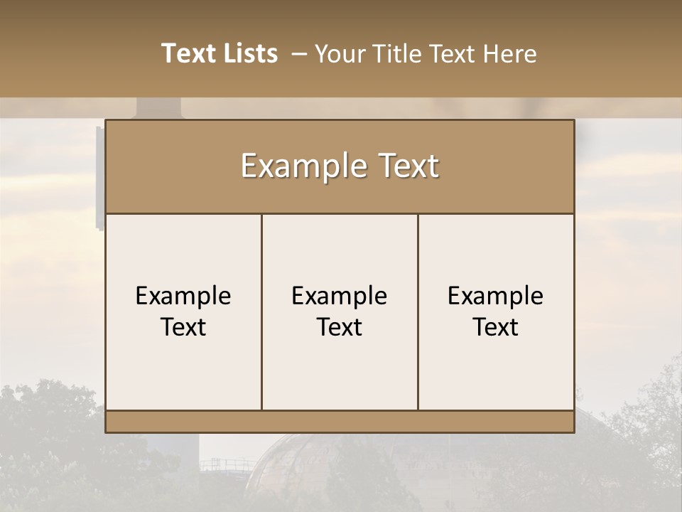 London Central Mosque (Regents Park Mosque) England, Uk, At Sunset PowerPoint Template