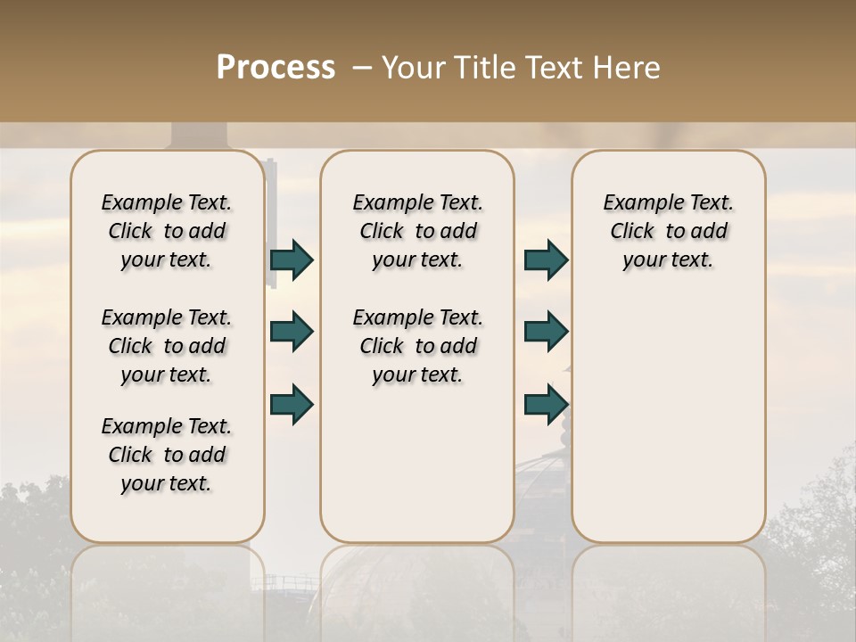 London Central Mosque (Regents Park Mosque) England, Uk, At Sunset PowerPoint Template