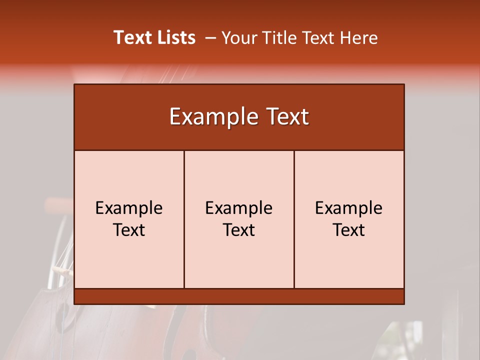A Man In A Suit Playing A Double Bass PowerPoint Template