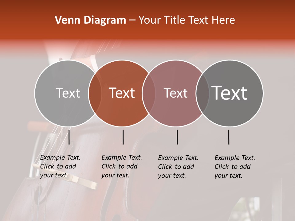 A Man In A Suit Playing A Double Bass PowerPoint Template