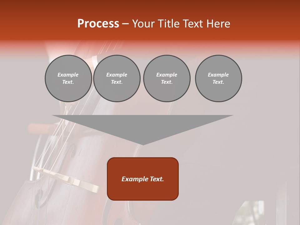 A Man In A Suit Playing A Double Bass PowerPoint Template