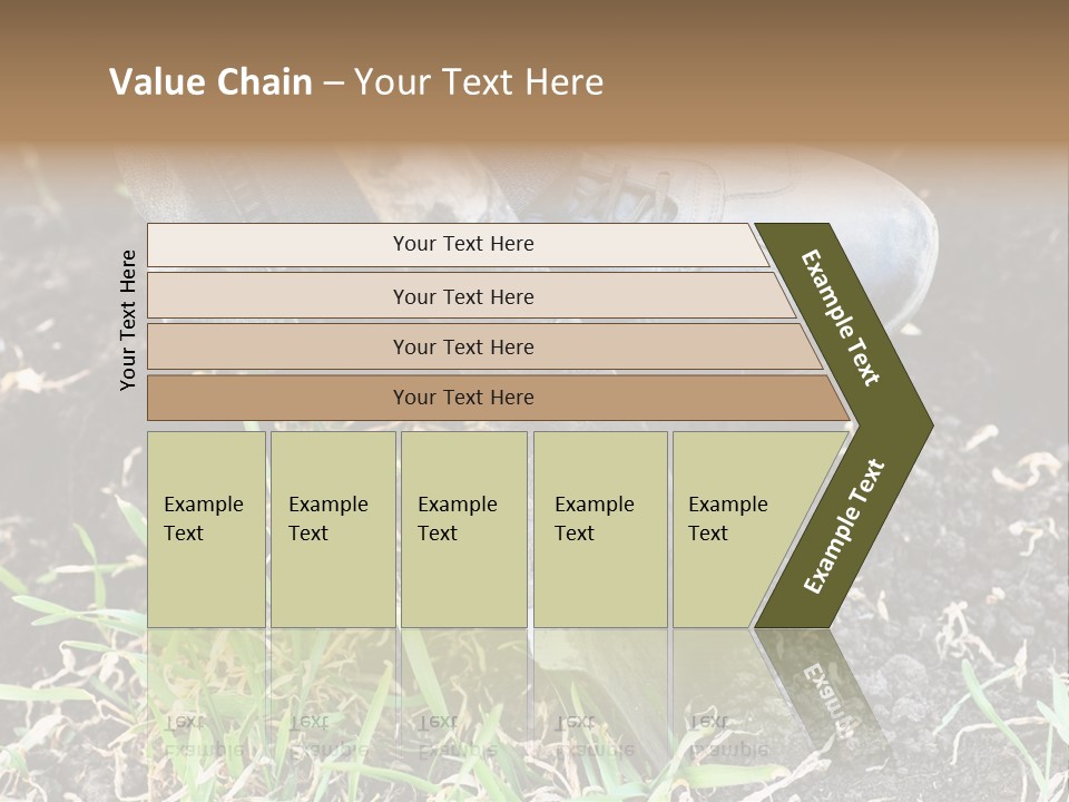Human Head Shape With Butterflies Flying Out Of The Head PowerPoint Template