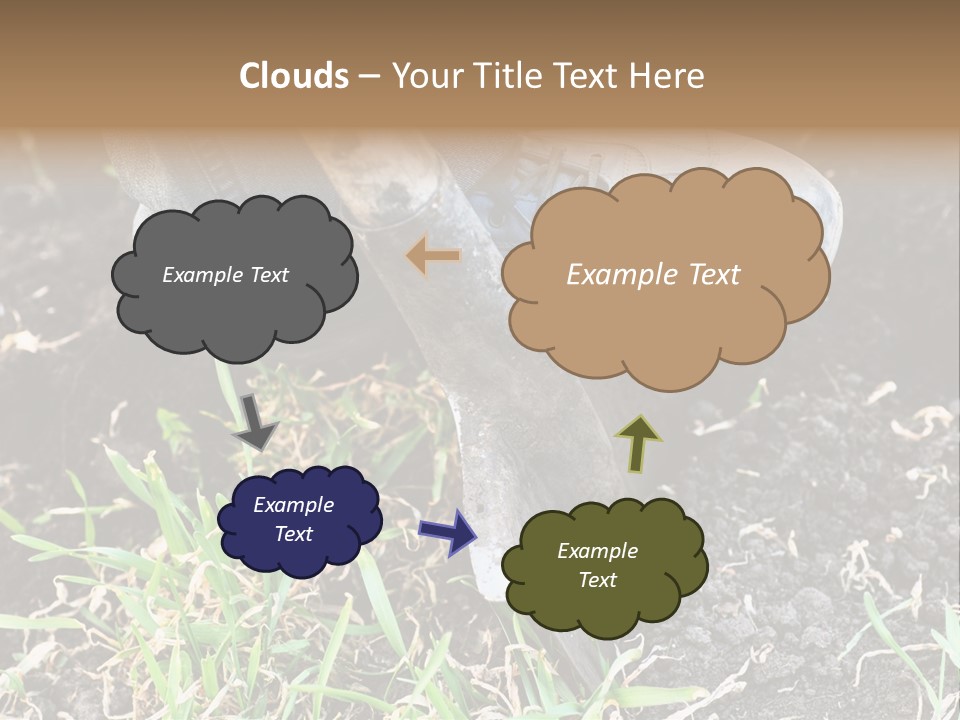 Human Head Shape With Butterflies Flying Out Of The Head PowerPoint Template
