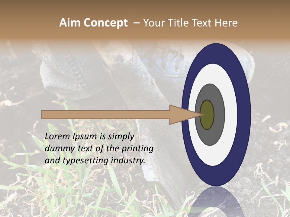 Human Head Shape With Butterflies Flying Out Of The Head PowerPoint Template