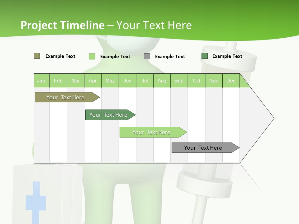 A Person In A Medical Mask Holding A Medical Bag PowerPoint Template