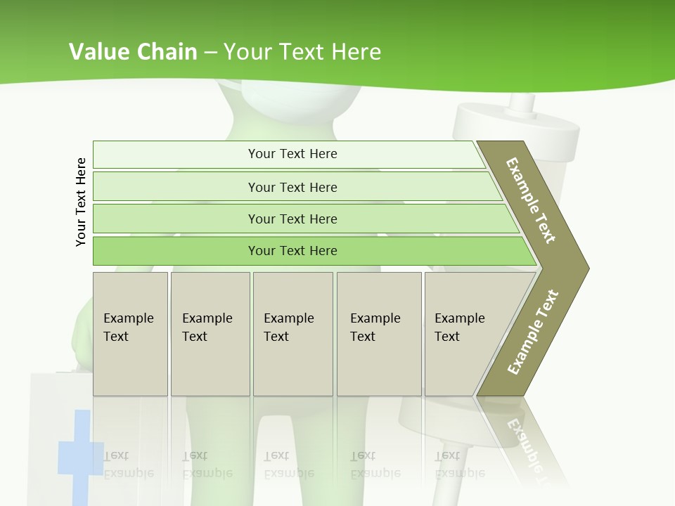 A Person In A Medical Mask Holding A Medical Bag PowerPoint Template