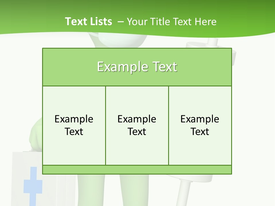 A Person In A Medical Mask Holding A Medical Bag PowerPoint Template