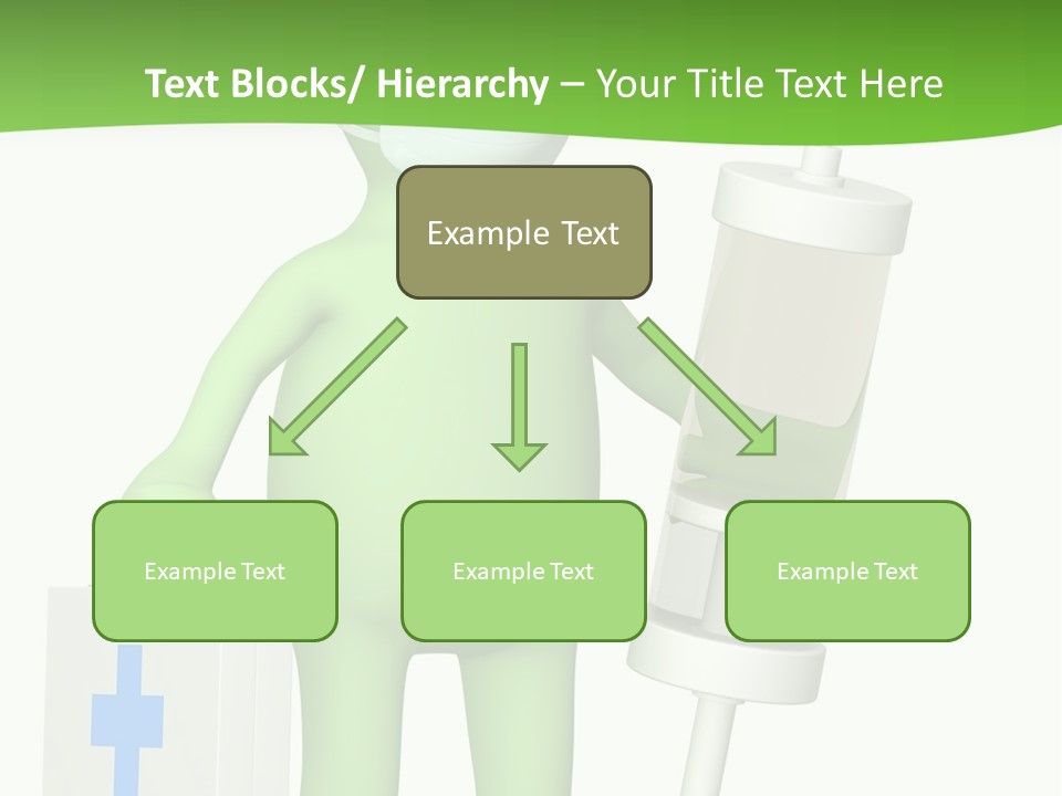 A Person In A Medical Mask Holding A Medical Bag PowerPoint Template