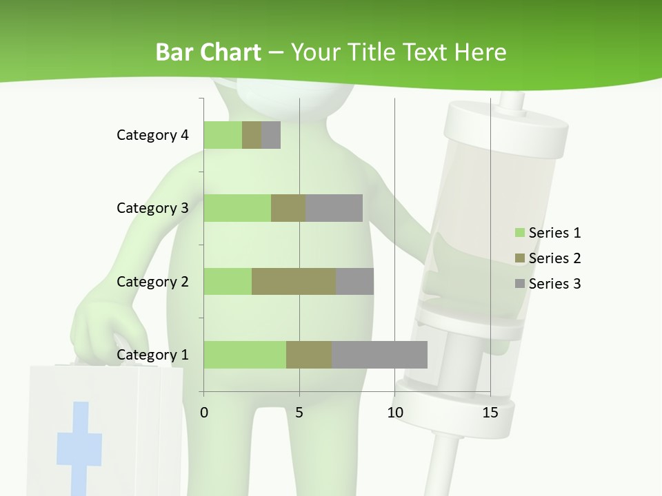 A Person In A Medical Mask Holding A Medical Bag PowerPoint Template