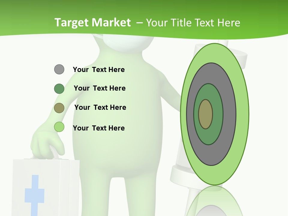 A Person In A Medical Mask Holding A Medical Bag PowerPoint Template