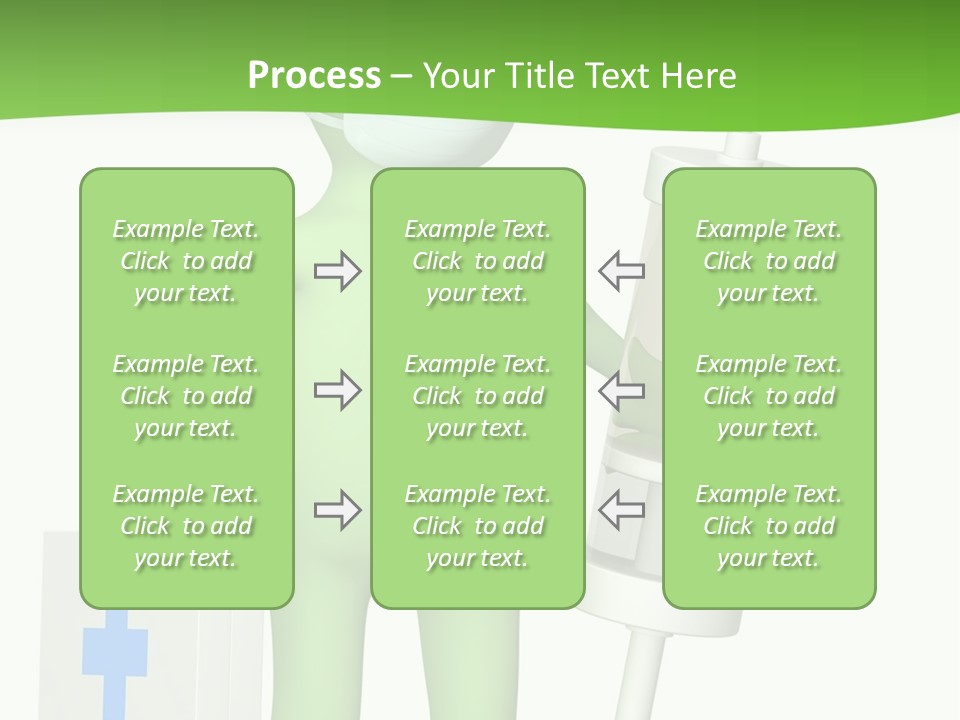 A Person In A Medical Mask Holding A Medical Bag PowerPoint Template