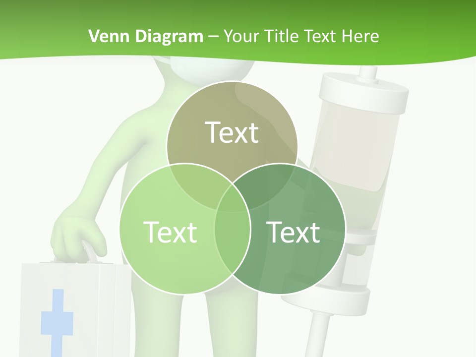 A Person In A Medical Mask Holding A Medical Bag PowerPoint Template