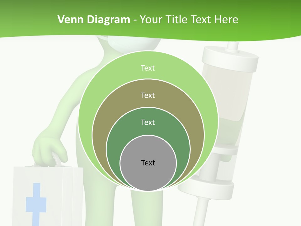 A Person In A Medical Mask Holding A Medical Bag PowerPoint Template