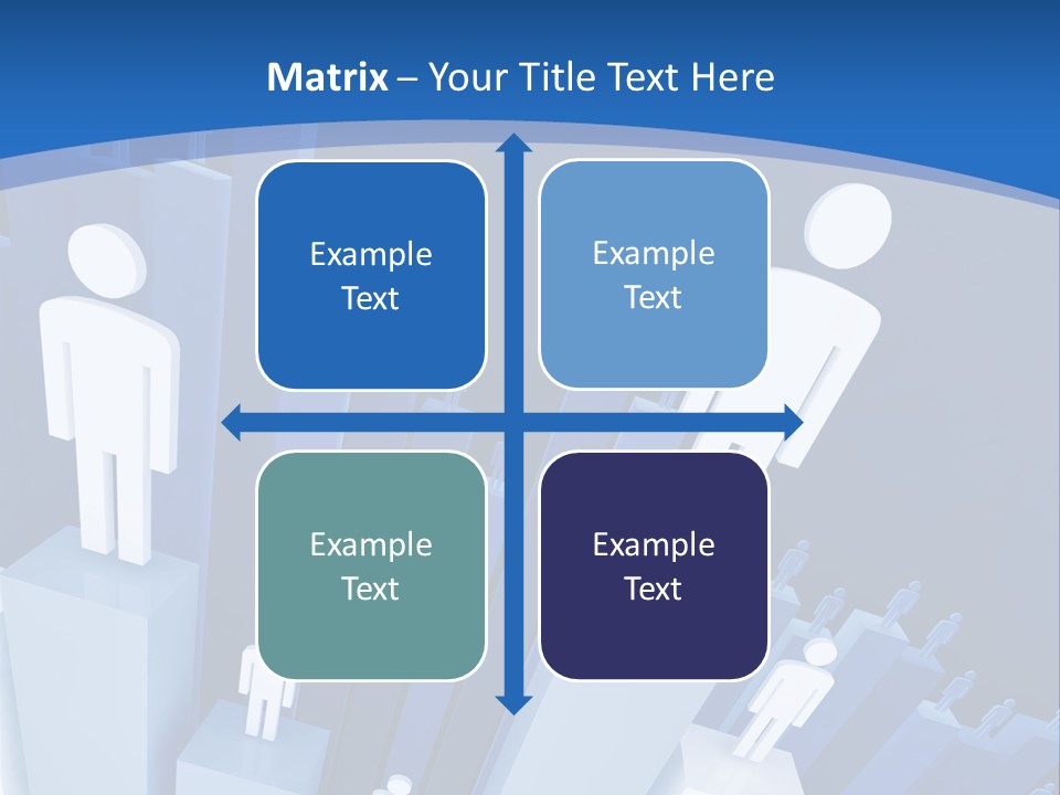 Worker On Business 3D Graph Stat Background PowerPoint Template