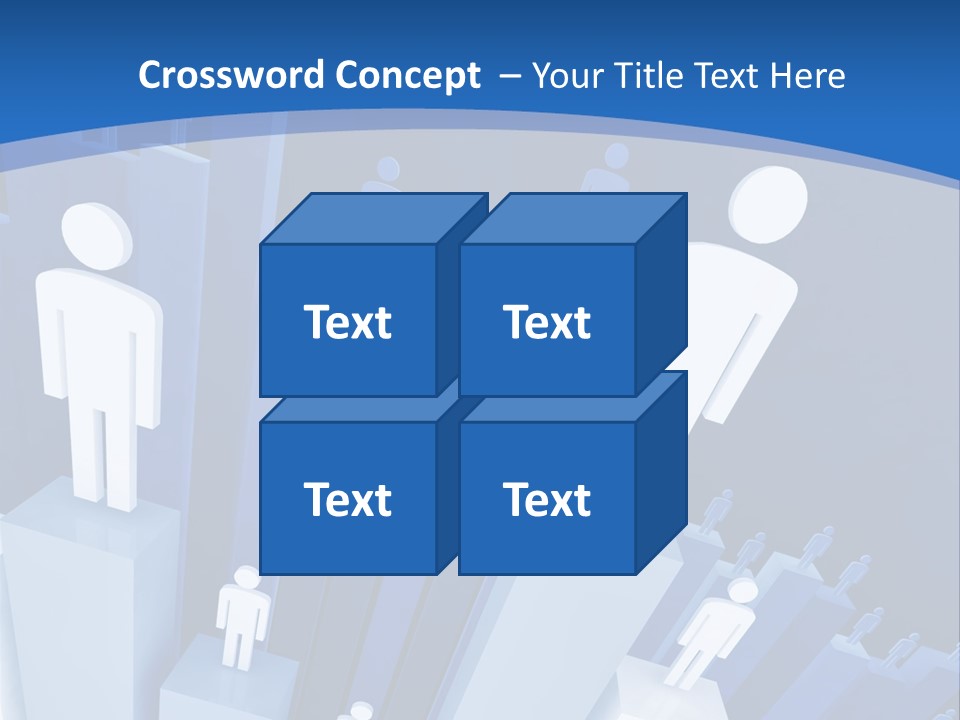 Worker On Business 3D Graph Stat Background PowerPoint Template