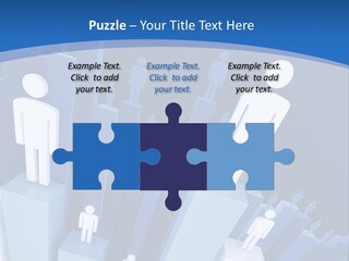 Worker On Business 3D Graph Stat Background PowerPoint Template