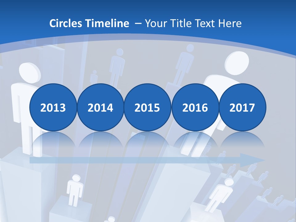 Worker On Business 3D Graph Stat Background PowerPoint Template