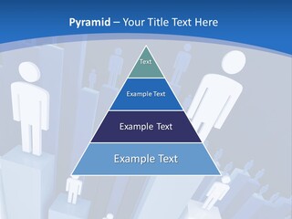 Worker On Business 3D Graph Stat Background PowerPoint Template