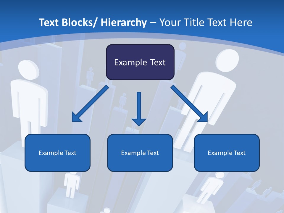 Worker On Business 3D Graph Stat Background PowerPoint Template