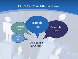 Worker On Business 3D Graph Stat Background PowerPoint Template