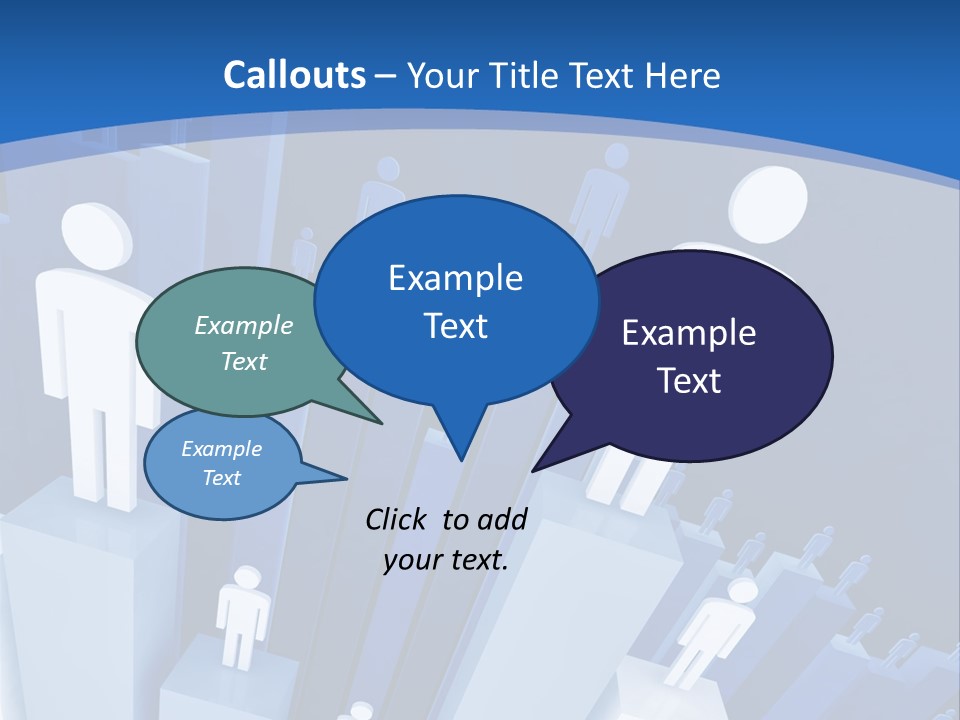 Worker On Business 3D Graph Stat Background PowerPoint Template