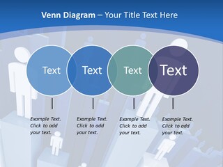 Worker On Business 3D Graph Stat Background PowerPoint Template