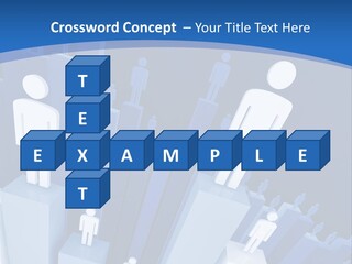 Worker On Business 3D Graph Stat Background PowerPoint Template