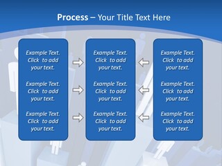 Worker On Business 3D Graph Stat Background PowerPoint Template