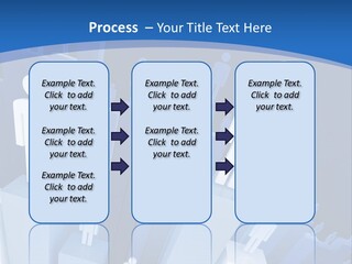 Worker On Business 3D Graph Stat Background PowerPoint Template