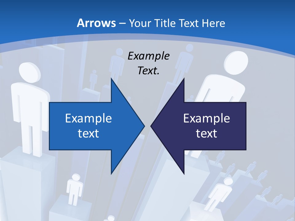 Worker On Business 3D Graph Stat Background PowerPoint Template