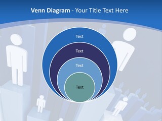 Worker On Business 3D Graph Stat Background PowerPoint Template