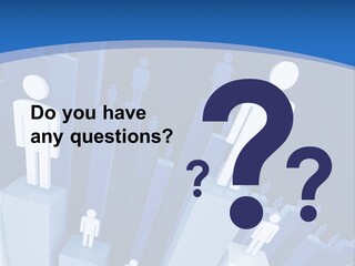 Worker On Business 3D Graph Stat Background PowerPoint Template