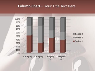 Close-Up Of Lips And Nails PowerPoint Template