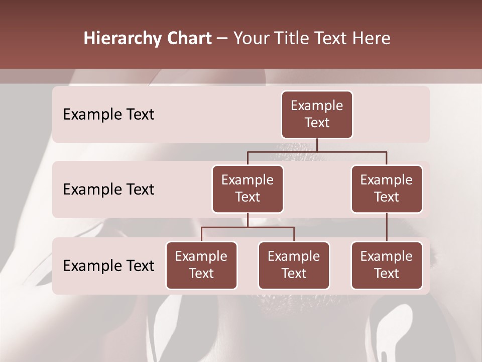 Close-Up Of Lips And Nails PowerPoint Template
