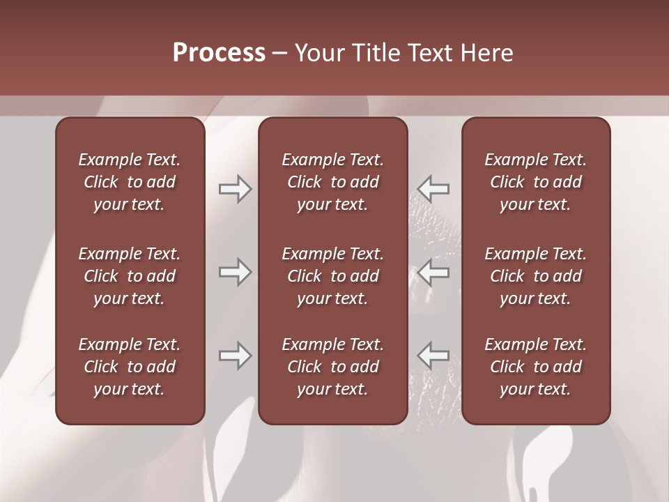 Close-Up Of Lips And Nails PowerPoint Template