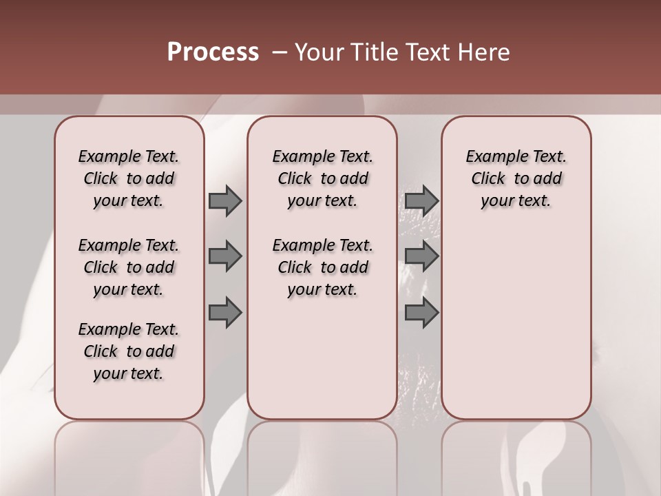 Close-Up Of Lips And Nails PowerPoint Template