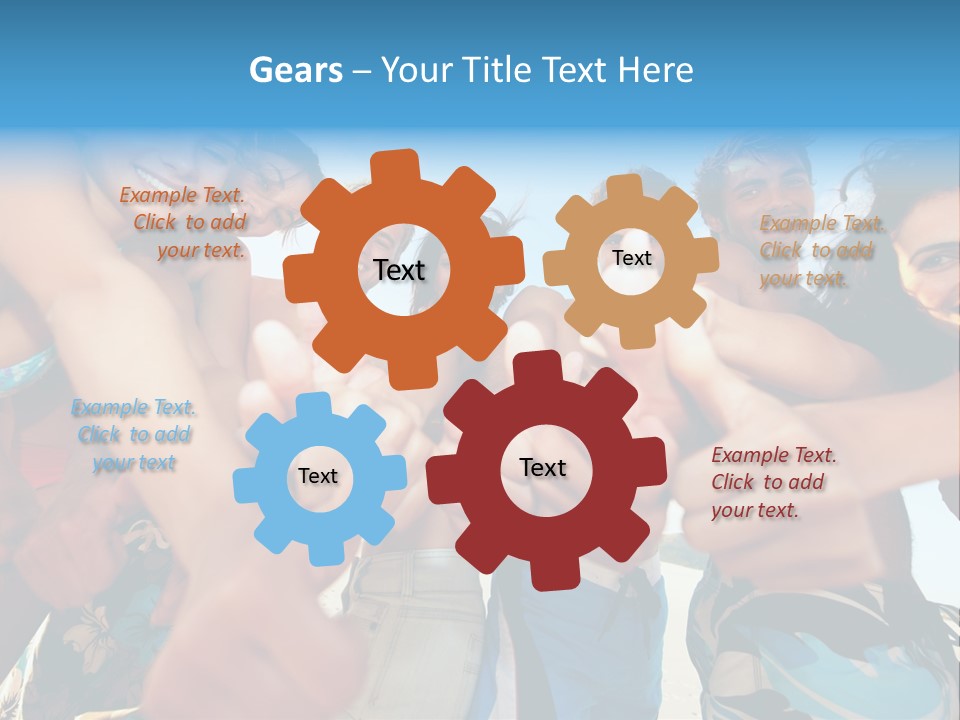 Owl Butterflies At Lunch (Butterfly House In Wien) PowerPoint Template