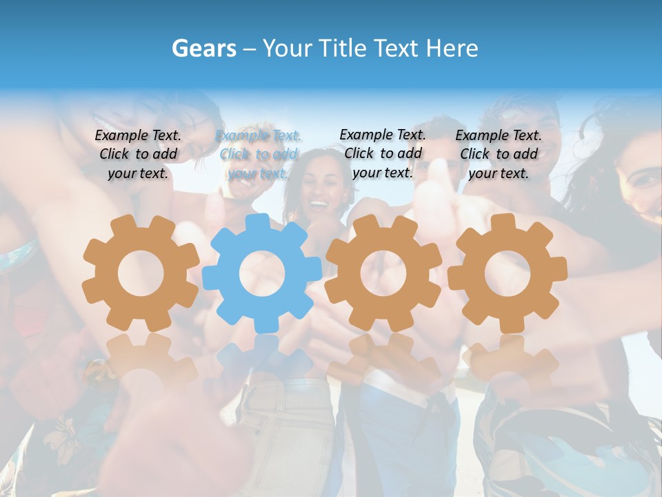 Owl Butterflies At Lunch (Butterfly House In Wien) PowerPoint Template