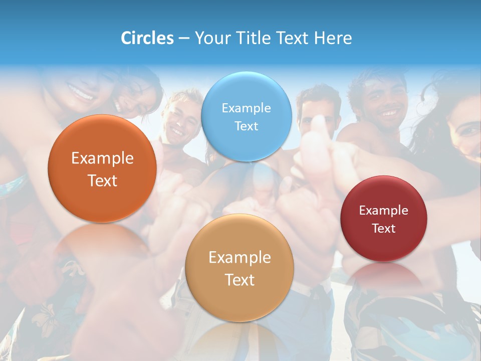 Owl Butterflies At Lunch (Butterfly House In Wien) PowerPoint Template