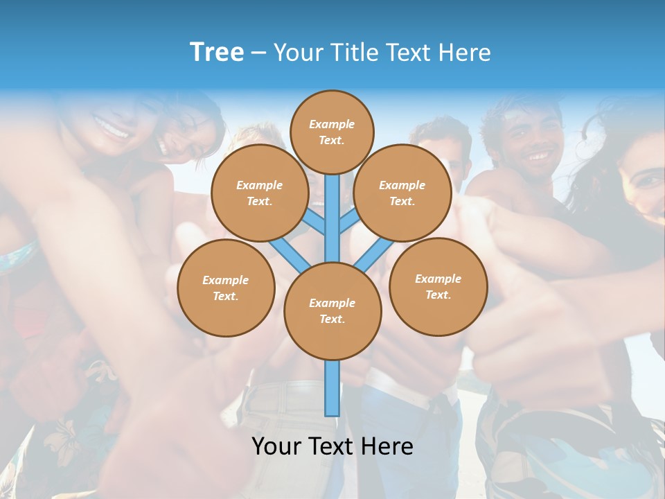 Owl Butterflies At Lunch (Butterfly House In Wien) PowerPoint Template