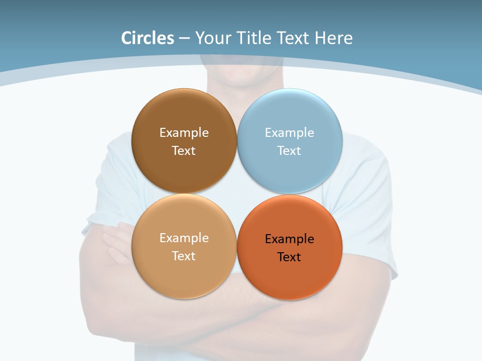 An Arguing Silhouette Crowd. Stock Vector Illustration: PowerPoint Template