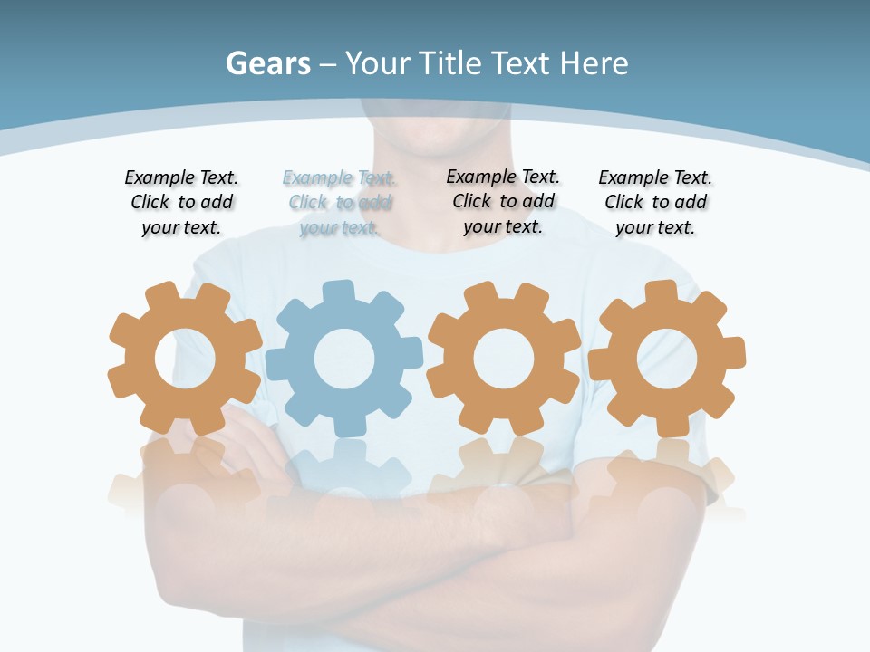 An Arguing Silhouette Crowd. Stock Vector Illustration: PowerPoint Template