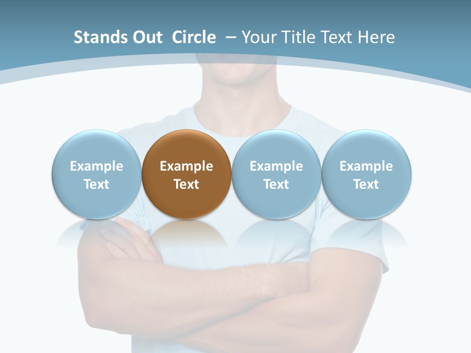 An Arguing Silhouette Crowd. Stock Vector Illustration: PowerPoint Template