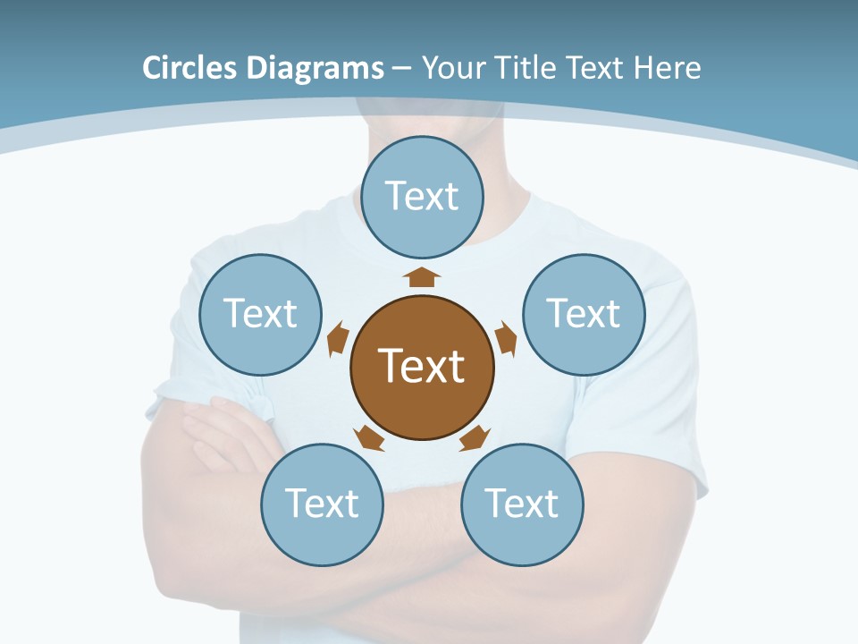 An Arguing Silhouette Crowd. Stock Vector Illustration: PowerPoint Template