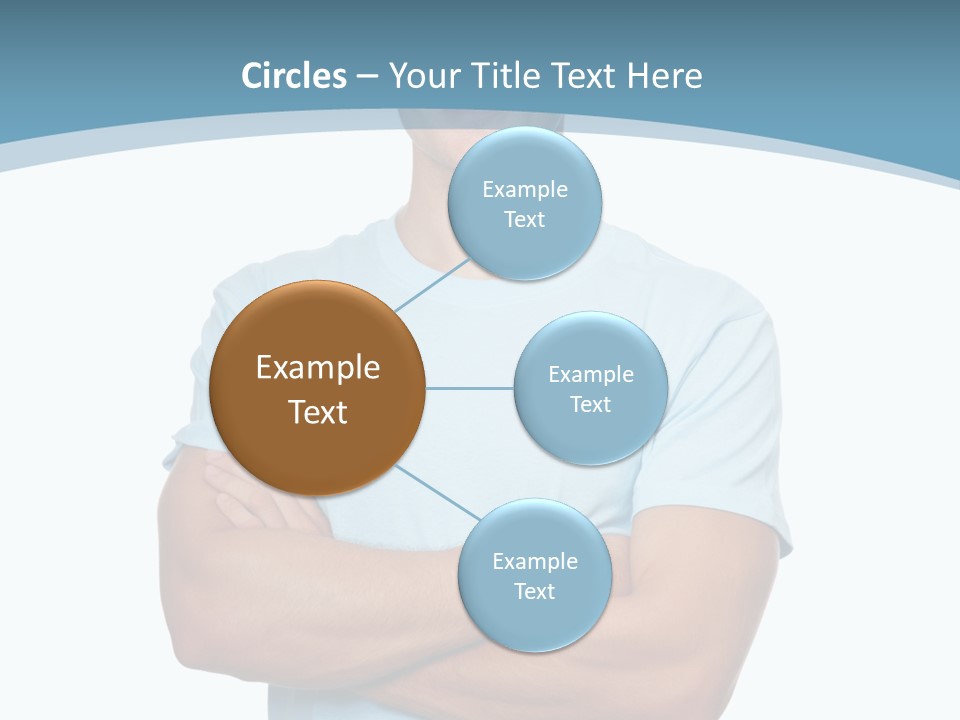 An Arguing Silhouette Crowd. Stock Vector Illustration: PowerPoint Template