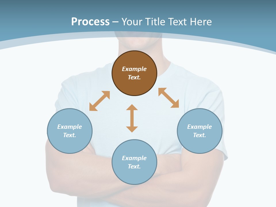 An Arguing Silhouette Crowd. Stock Vector Illustration: PowerPoint Template
