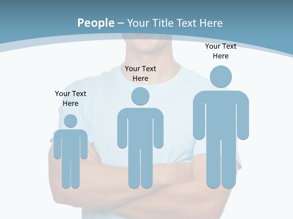 An Arguing Silhouette Crowd. Stock Vector Illustration: PowerPoint Template