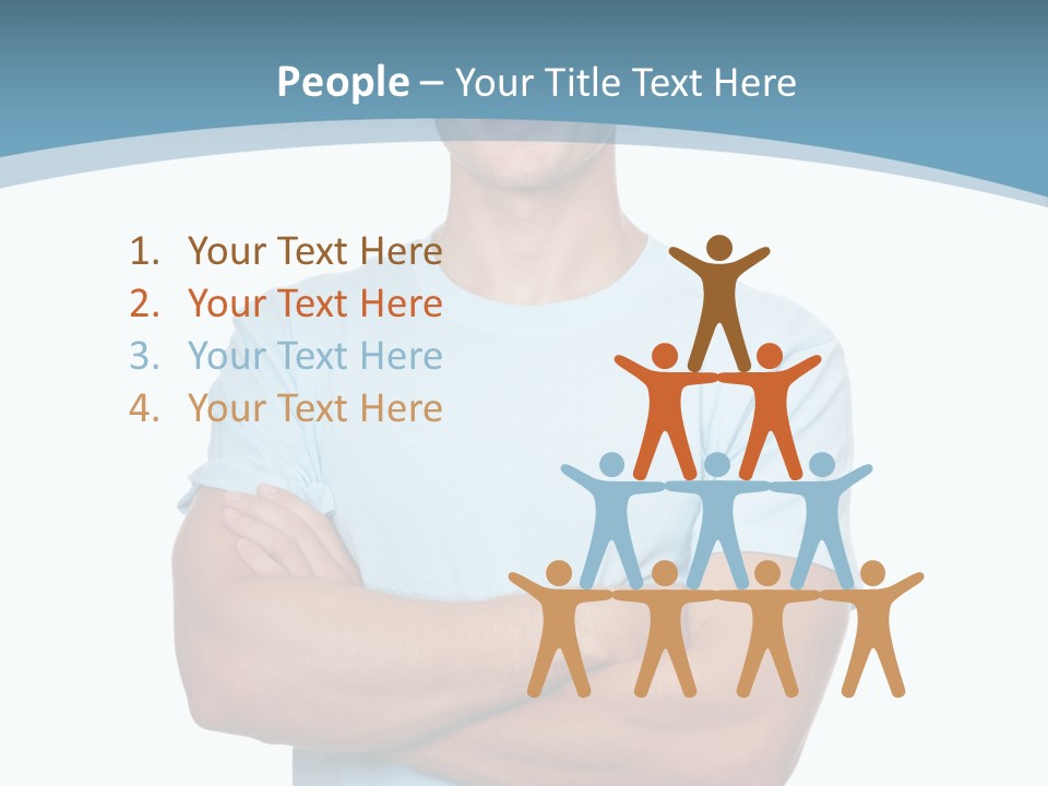 An Arguing Silhouette Crowd. Stock Vector Illustration: PowerPoint Template