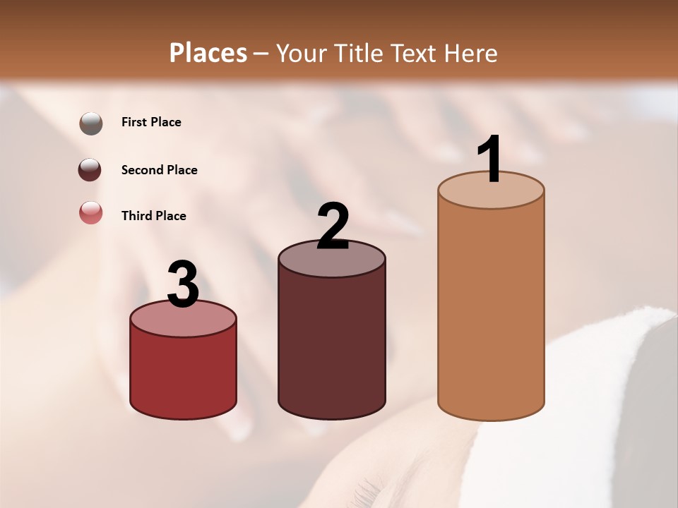 Background Perspective Of Red Roof Clay Tiles PowerPoint Template